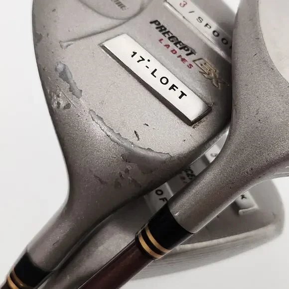 Womens Bridgestone Precept EX Driver 3 & 5 Woods Set RH Ladies Graphite Shafts - Picture 14 of 16